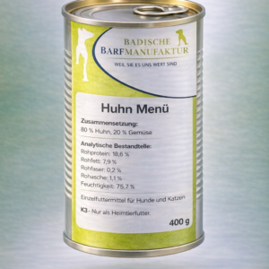 Huhn Menü