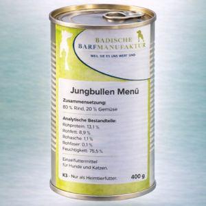 Jungbullen Menü