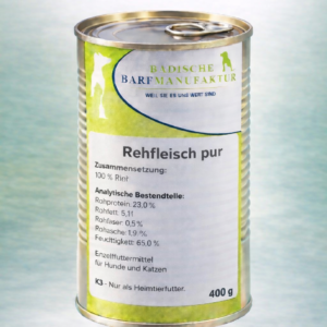 Rehfleisch pur